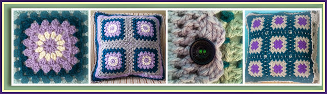 crochet cushions
