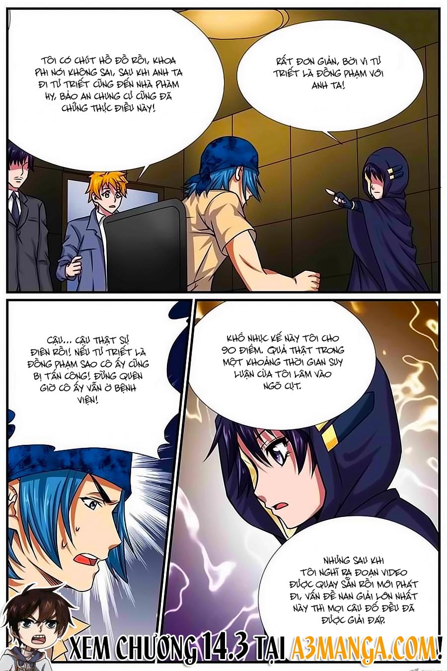 Thần Thám Thiếu Nữ M Chap 14.2 - Next Chap 15