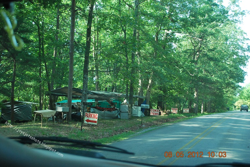 Joy's Jots, Shots & Whatnots Yard "Saleing" Down HWY 127