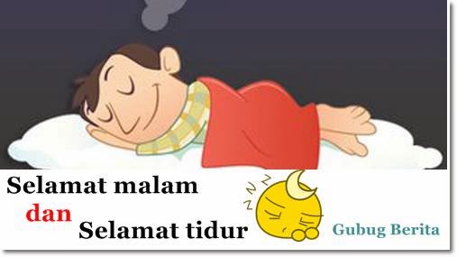 kata ucapan selamat malam facebook