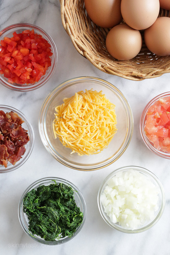 Loaded Baked Omelet Muffins Skinnytaste
