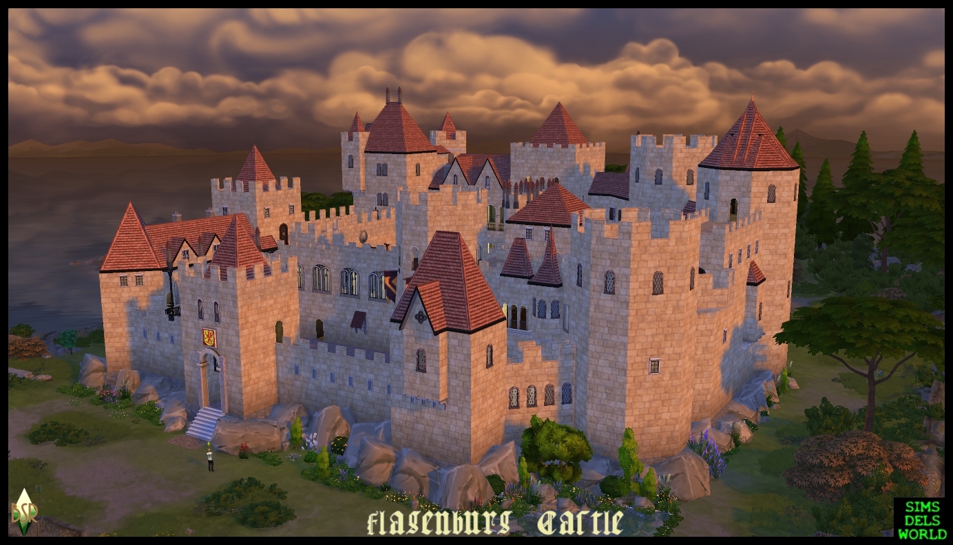 My Sims 4 Blog Flagenburg Castles by SimsDelsWorld