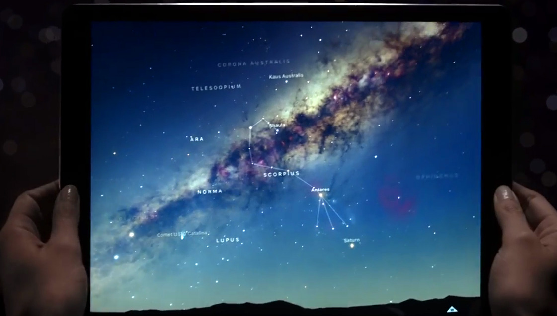 iPad Pro 首支電視廣告：螢幕能裝下整個宇宙