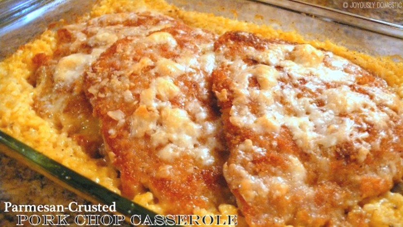 The Bestest Recipes Online: Parmesan-Crusted Pork Chop Casserole