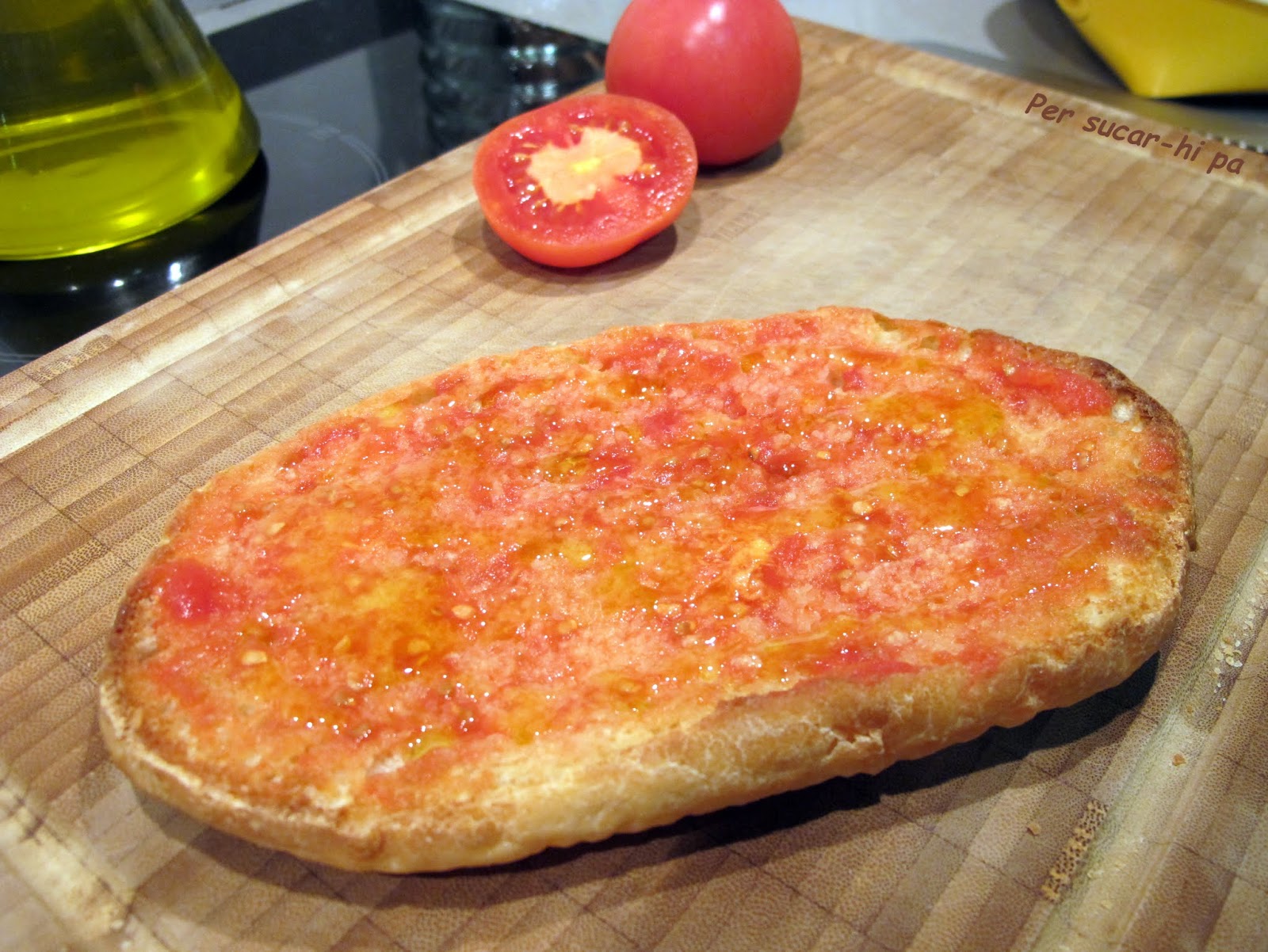 Resultado de imagen de tostadas con tomate