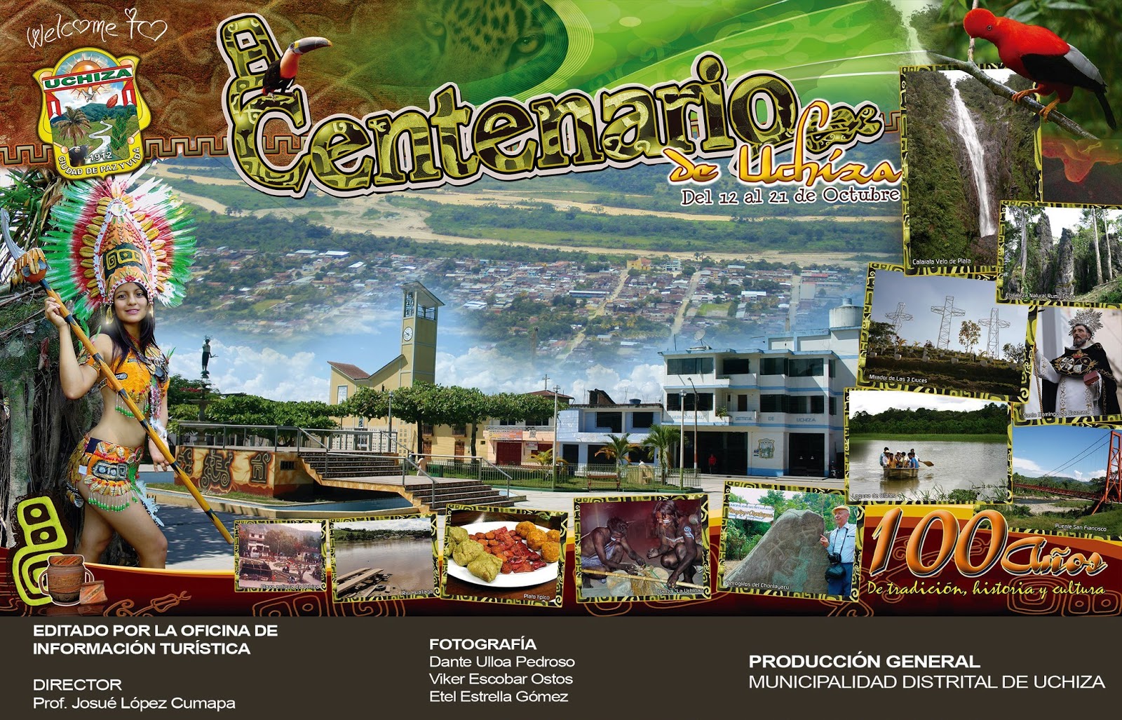 Turismo y Cultura Amazónica Centenario de Uchiza para todo el mundo