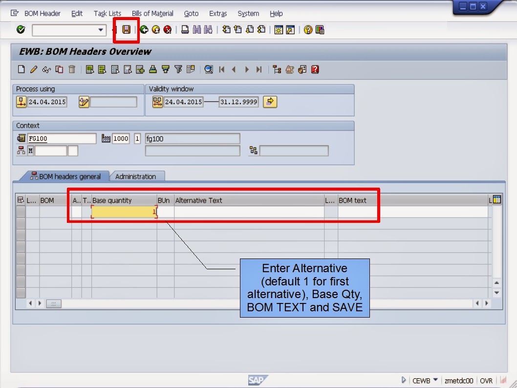 青蛙SAP分享 Froggy's SAP sharing Engineering Workbench Create BOM and
