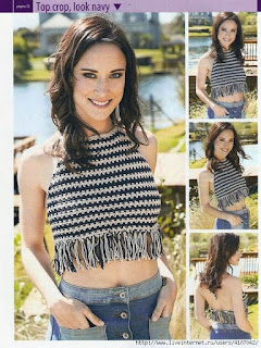 Toque Magico Frente Unica Em Croche Com Grafico Creditos Nas Fotos