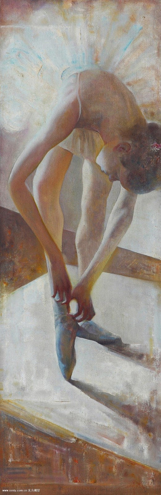 Xing Jianjian [邢健健] 1959 - Chinese Figurative painter 