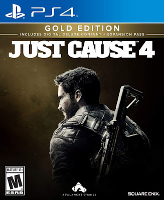 Just Cause 4 Game Cover Ps4 Gold Edition