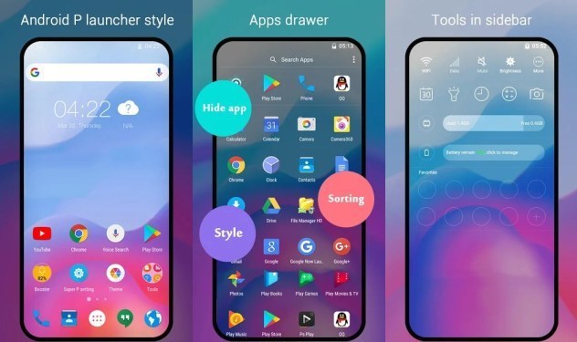 super p launcher prime apk