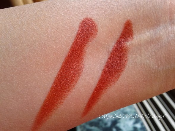 Coloressence Lipstick in Ruby Rust Review, Swatches and FOTD