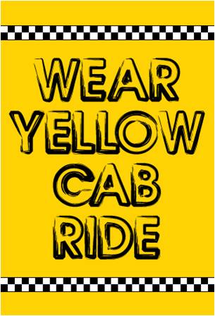 Wear Yellow Nebraska: Wear Yellow Cab Ride