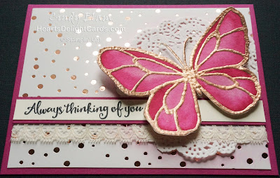 Heart's Delight Cards, Beautiful Day, Butterfly, Stampin' Up!, Occasions 2018, 