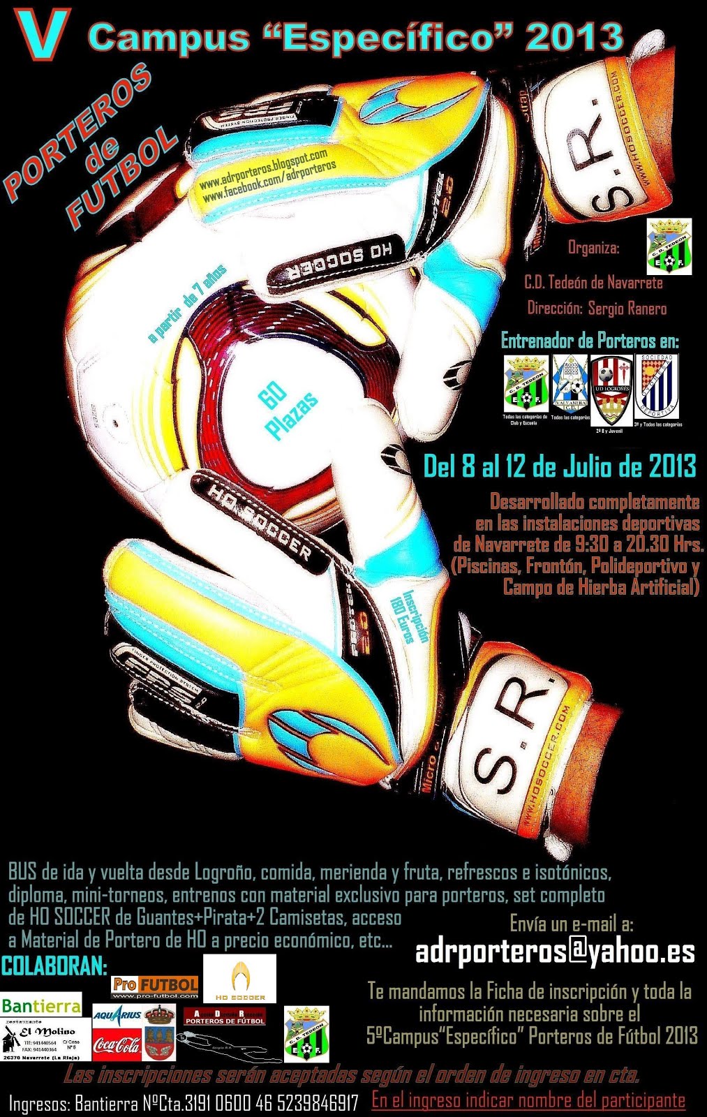 5ºCampus PORTEROS DE FUTBOL 2013