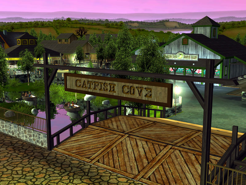 shyguy's Theme Park World Catfish Cove to the Bayou
