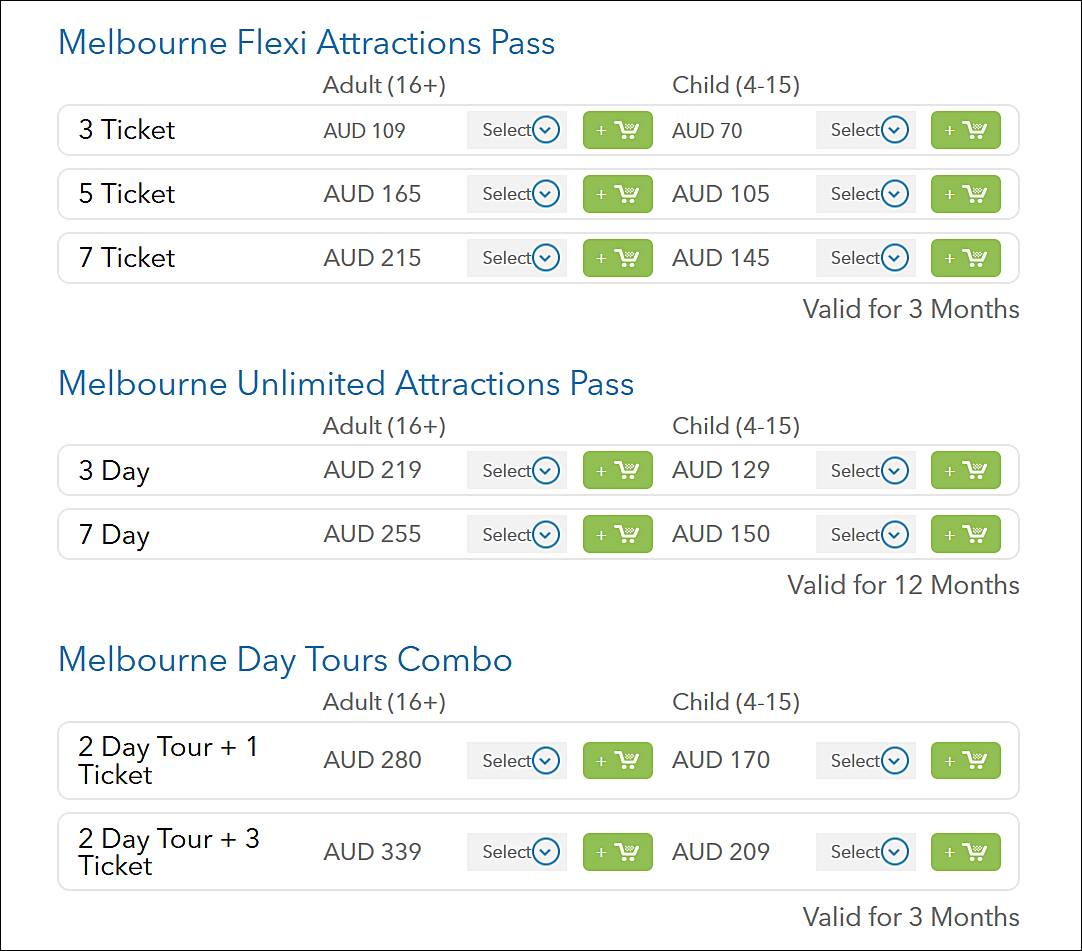 Melbourne Best Attraction Pass Get 40 OFF with iVenture Card!