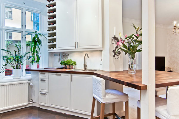 Apartamento con Encanto Definido por Influencias Suecas y un Gran Plan