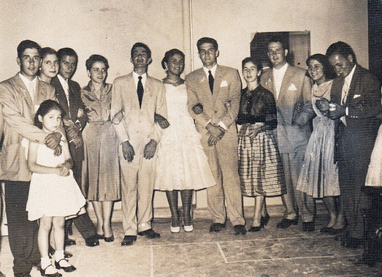 Fotografía Lucia Mejía Ossa a los 15 años en Pereira 1954