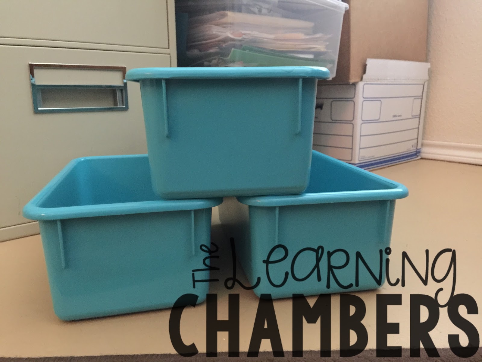 Spray Paint Plastic Bins - Get Organized HQ