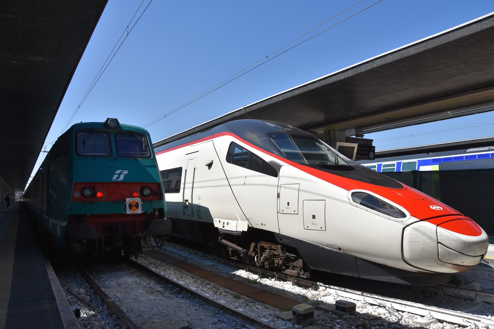 Trains and other things Bologna to