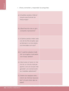 Apoyo Primaria Desafíos Matemáticos 4to. Grado Bloque II Lección 39 Pequeños giros