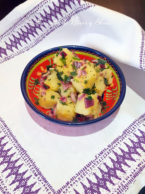 Ensalada de patata marroquí - Cocinas del mundo (Verano)