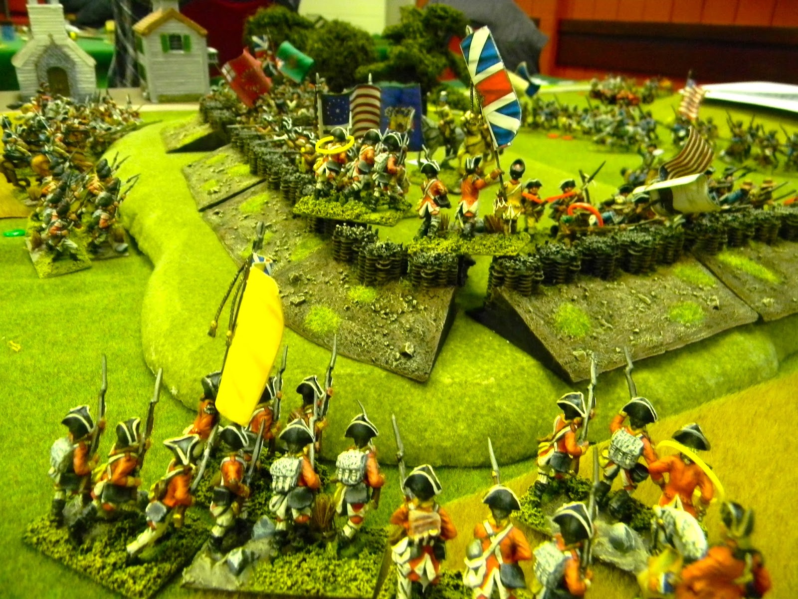 NORSEYGAMER Battle of Bunker Hill British Grenadier battle scenario