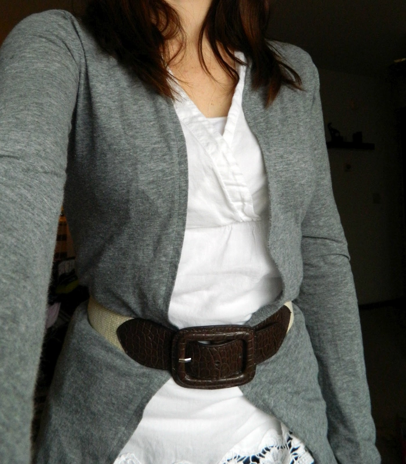 Sewright TShirt to Cardigan Simple Tutorial