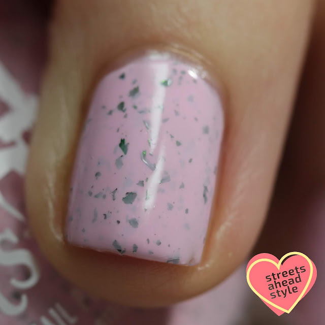 Girly Bits Blossom Sauce swatch by Streets Ahead Style