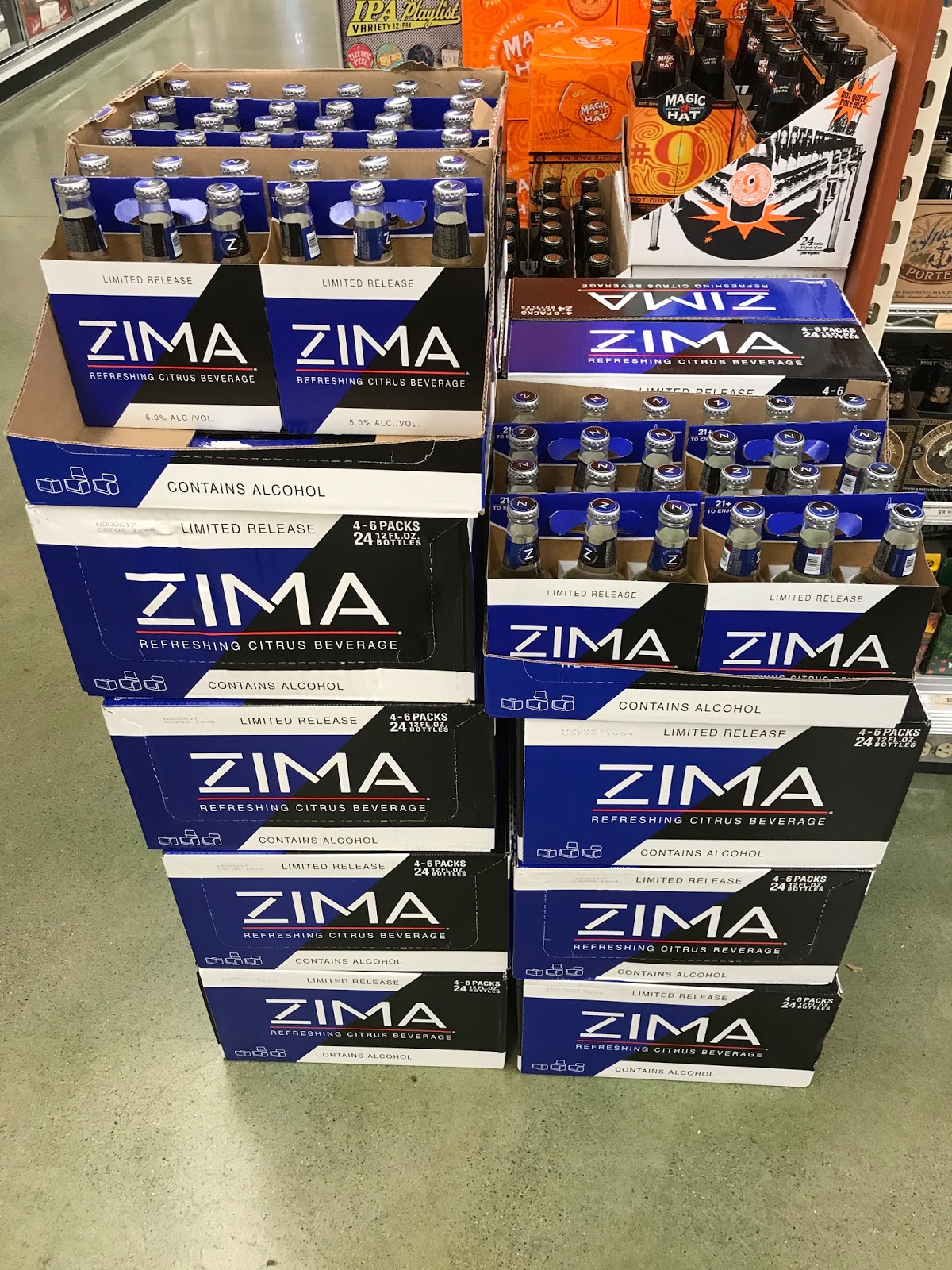 Malt Beverage Of The Week ZIMA