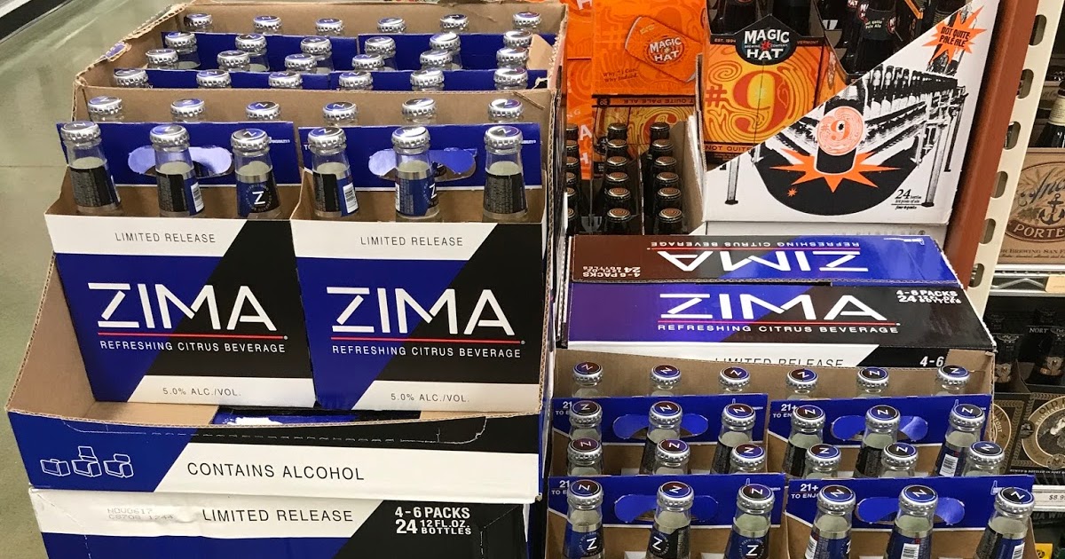 Malt Beverage Of The Week ZIMA Bumming with Bobcat