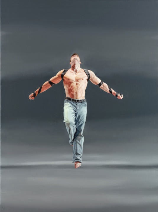 15-The-Calling-Nigel-Cox-Photo-realistic-Minimalism-in-Surreal-Paintings-www-designstack-co