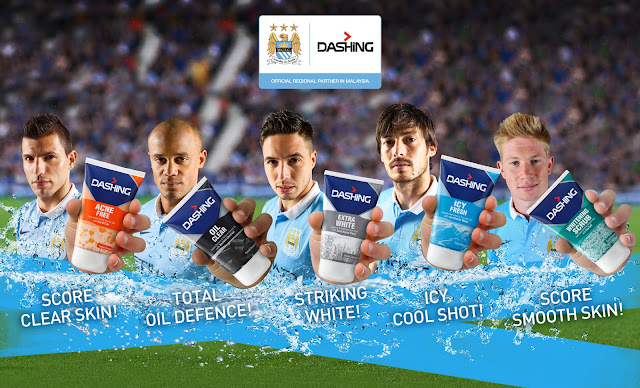 Dashing MCFC New Facial Cleanser, pencuci muka lelaki aktif