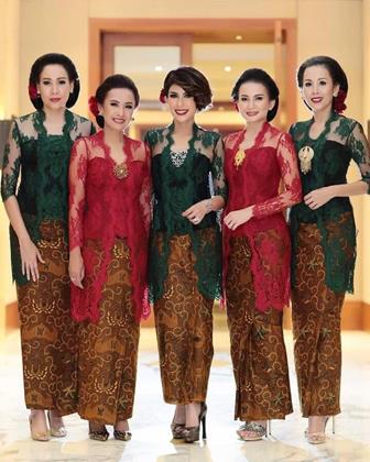 Baju Model Kebaya Brokat Modifikasi Untuk Kondangan
