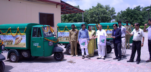 Dhanuka Agritech donates 5 Vans to Akshaya Patra Foundation Dhanuka Agritech donates 5 Vans to Akshaya Patra Foundation