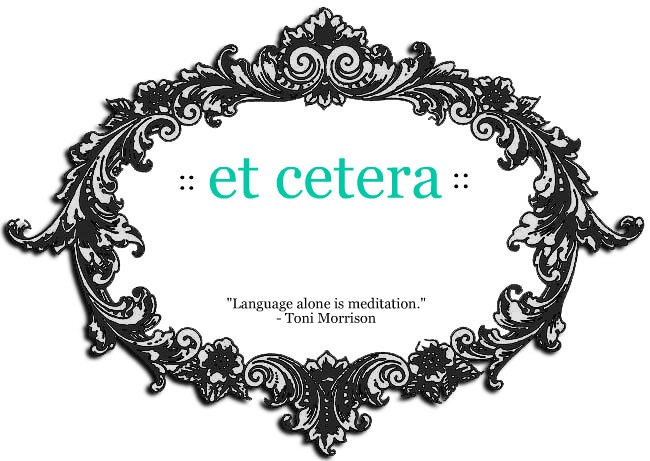 {et cetera}