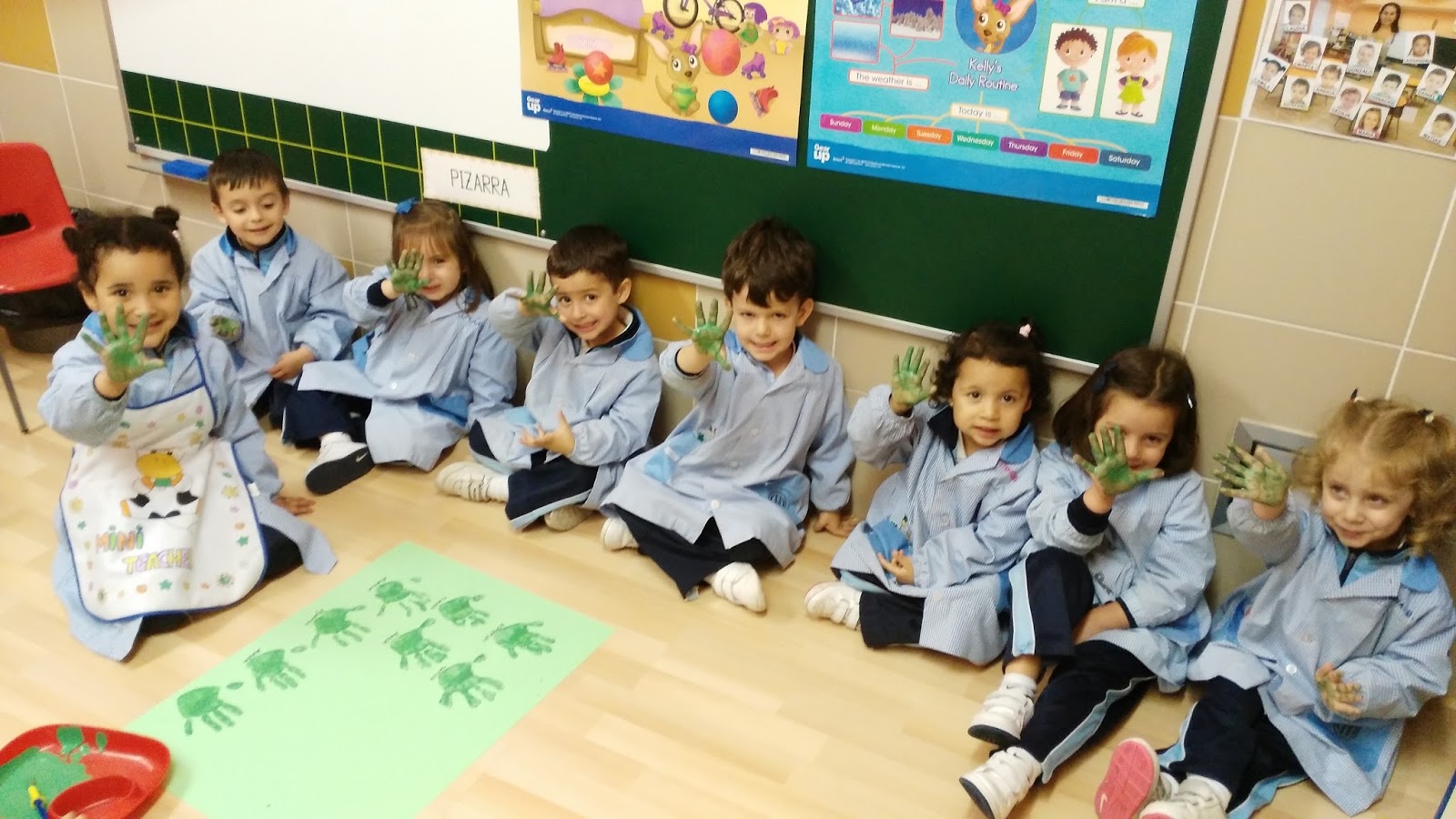 to the English Blog Light green and dark green