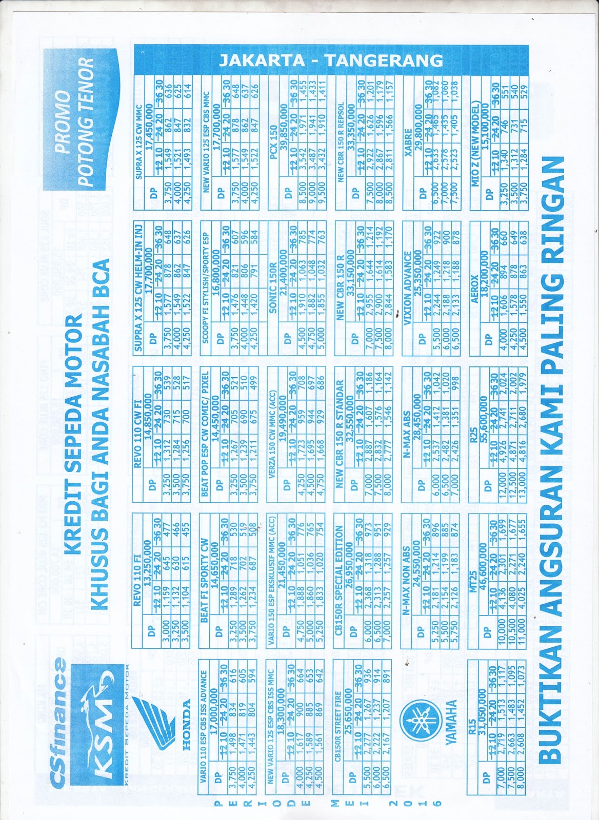 Brosur Ksm Bca 2016 Pigura Brosur Ksm Bca 2016 Pigura