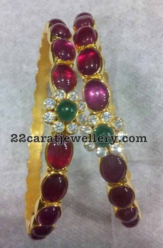 Spectacular Ruby Bangles 