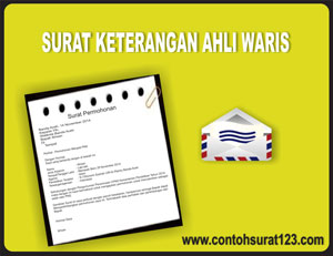 Contoh Surat Keterangan Ahli Waris Contoh Surat