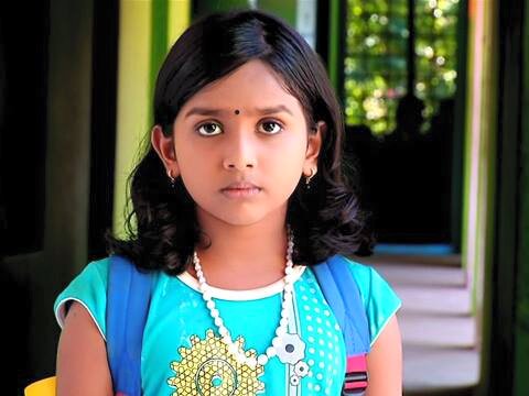 Baby Greeshma as Janikutty in Manjurukum Kalam Serial