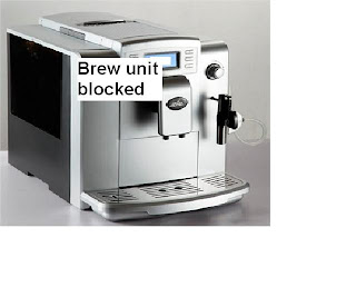 Brew Unit Blocked