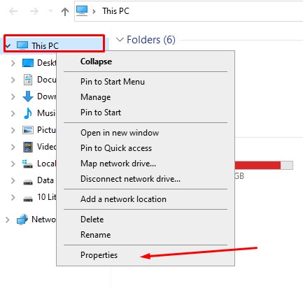 Melihat Spek Melalui Windows Explorer