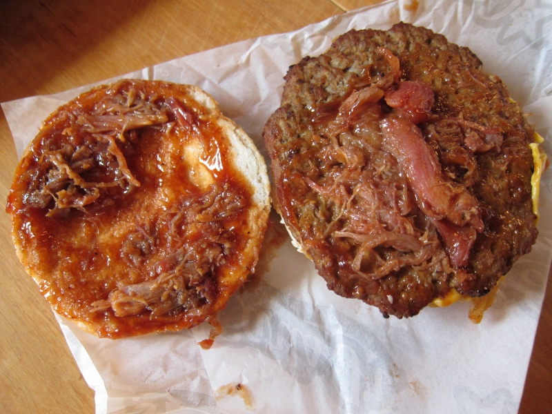 Review Carl's Jr. Memphis BBQ Burger Brand Eating