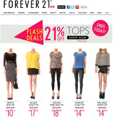 Love Forever 21? Here are a bunch of stores just like it.