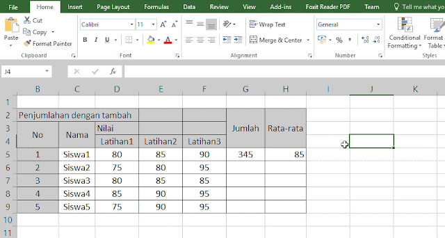 Cara Menggabungkan Cell Excel (https://ozaz-7.blogspot.co.id/)