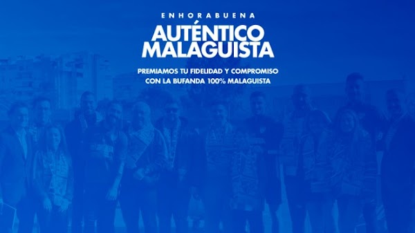 Málaga, 1.620 abonados son premiados por Coca-Cola por no perderse ni un partido de la 2018/2019