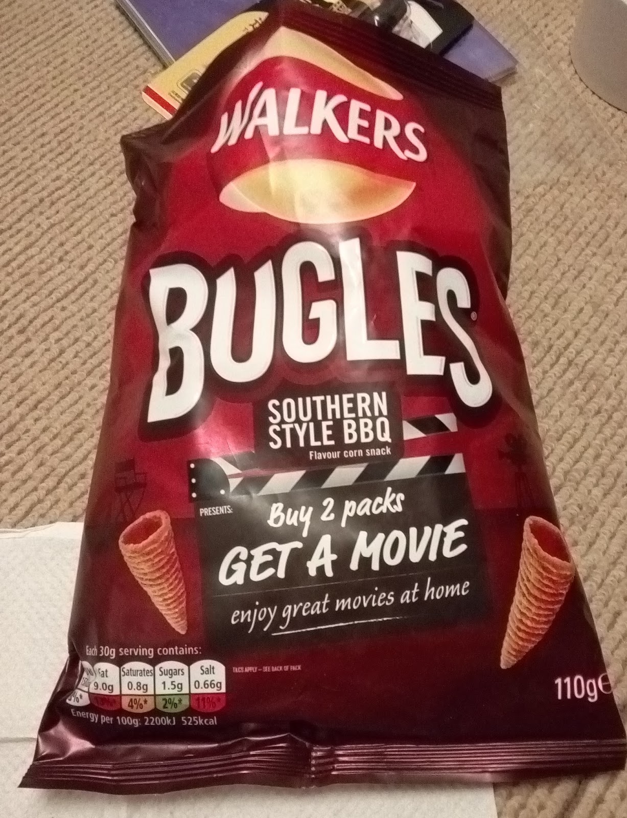 Supersupergirl's Food Reviews [Walkers crisps] Bugles