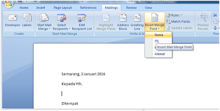 Cara Membuat Mail Merge di Microsoft Word dan Excel
